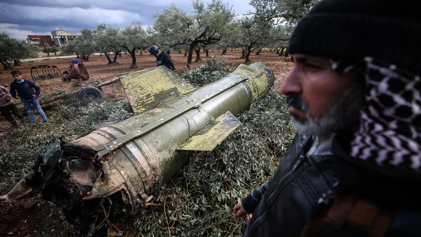 Serangan Rudal Rezim Teroris Assad ke Sebuah Sekolah di Idlib Tewaskan 8 Warga Sipil